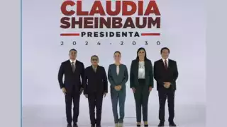 Claudia Sheinbaum Pardo, virtual presidenta electa, presentó a 4 nuevos integrantes de su gabinete