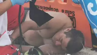 Los bañistas actuaron con rapidez ante el incidente