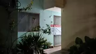 Así luce el domicilio que fue inspeccionado en Cancún