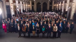 La presidenta Claudia Sheinbaum compartió una fotografía de la reunión, en la que aparecen autoridades de distintos órdenes de gobierno
