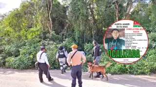 Las autoridades no informaron dónde y con quién la hallaron