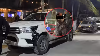 Dirigente municipal de Movimiento Regeneración Nacional (Morena) en Ciudad del Carmen es detenido tras accidente vial.