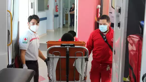 Los heridos fueron trasladados a diferentes hospitales Los heridos fueron trasladados a diferentes hospitales
