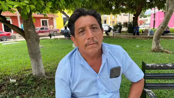 Poot Aguayo es originario de la comunidad de San Francisco Suc Tuc.