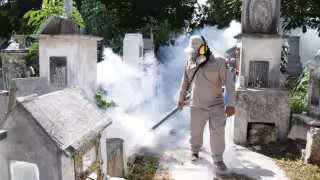 Refuerzan fumigación en panteones de Yucatán por el Día de Muertos