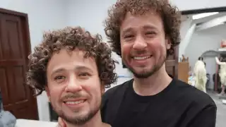 Luisito Comunica presenta su estatua del Museo de Cera de la Ciudad de México.