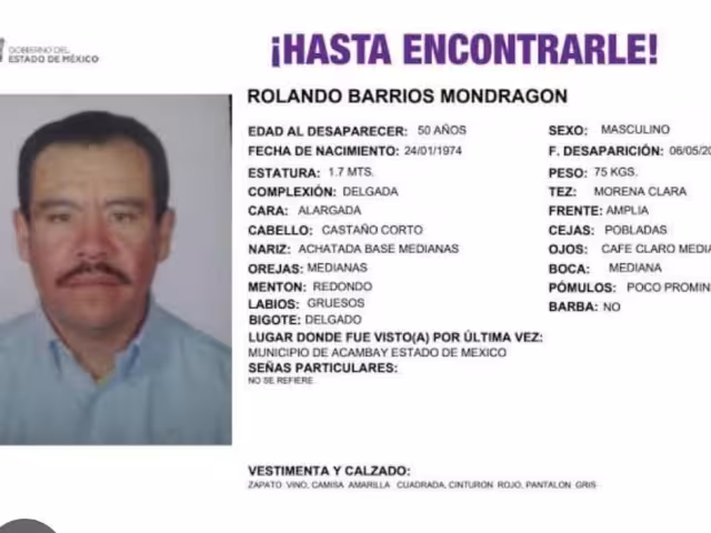 Fue por medio de un reporte anónimo que se logró la ubicación del hombre