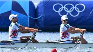 Los remeros terminaron últimos de su set