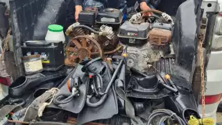 Detienen a un  grupo de pescadores furtivos de Campeche en Dzilam de Bravo y aseguran artes de captura prohibidas