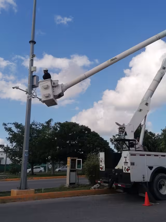 Debido a la inseguridad en la ciudad, algunas cámaras en ciertos puntos se revisaron