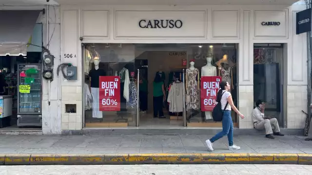 Negocios del Centro Histórico de Mérida ya lucen publicidad del Buen Fin 2024