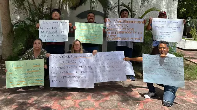 Trabajadores se pronuncian contra el regreso de Rita Ayón Rodríguez al centro regional acuícola