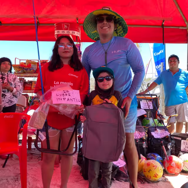 Niños campechanos participan en torneo de pesca y libera en ANP de Puerto Real