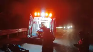 Motorista de 40 años derrapó en la carretera libre Campeche–Champotón rumbo a Seybaplaya