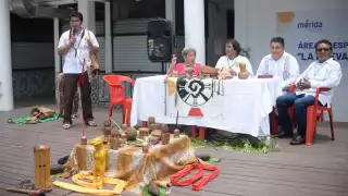 La ceremonia se realizará en el  sitio arqueológico Chen Hó