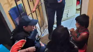 El rescate fue realizado por la Secretaría de Seguridad Ciudadana Municipal 