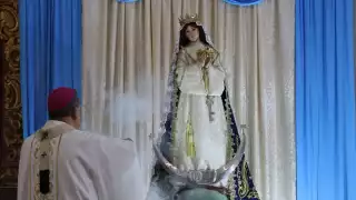 Celebran 76 años de la coronación pontificia de “Nuestra Señora de Izamal” 