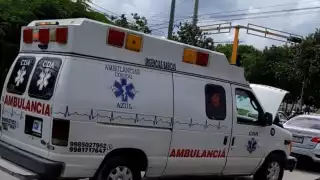 Debido a las lesiones del otro motociclista, tuvo que ser atendido por los paramédicos y ser llevado a un nosocomio