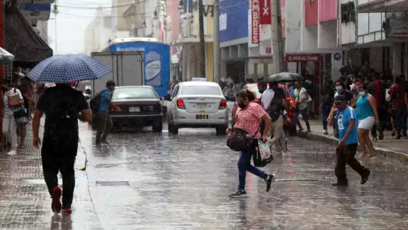 En los próximos días se esperan lluvias fuertes en varias zonas en Yucatán En los próximos días se esperan lluvias fuertes en varias zonas en Yucatán