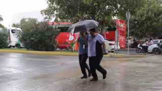 El clima de Cancún pronostica nuevamente temperaturas calurosas y lluvias