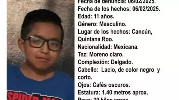 El menor se encontraba bajo supervisión de los maestros antes de desaparecer. El menor se encontraba bajo supervisión de los maestros antes de desaparecer.