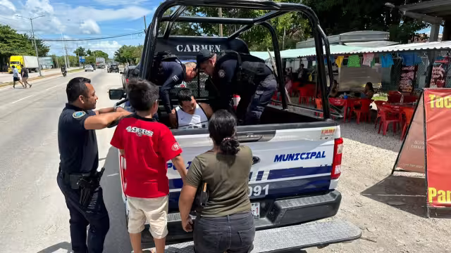 Conductor detenido por Tránsito Municipal