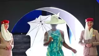 Naomi sorprendió con vestimenta diseñada por ella y nike