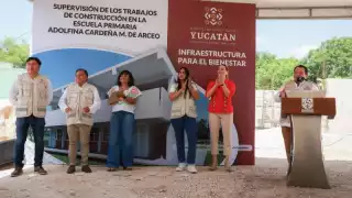 Gobierno de Yucatán reconstruye primaria en la colonia Azcorra de Mérida