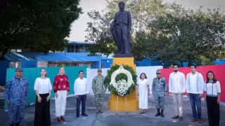 Gobierno del Estado conmemora aniversario luctuoso de Vicente Guerrero
