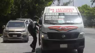 Realizan operativo para evitar el alza al pasaje del transporte público en Cancún