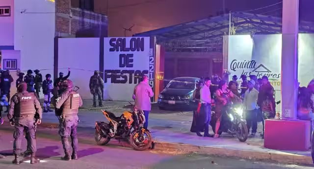 Autoridades ya investigan el ataque a una boda en Guanajuato