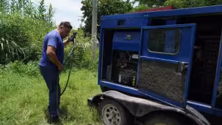 Interrupciones eléctricas provocan desabasto temporal de agua en Mérida