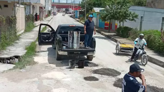 Vecinos pidieron ayuda a empresarios para llevar a cabo esta labor, pues buscan evitar más siniestros