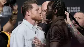 El canelo en un cara a cara