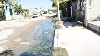 Vecinos piden recibir ayuda debido al mal olor y la mala apariencia que le da al fraccionamiento