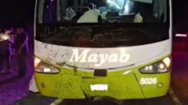 Chófer de autobús amenaza a pasajeros que se dirigían a Chetumal.