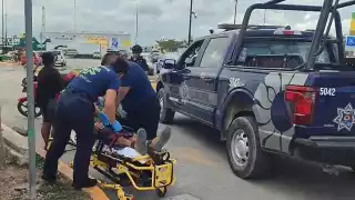 El vendedor había estado expuesto al calor del sol durante la mañana