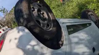 La mujer se dirigía hacia Mérida con sus hijo y su madre.