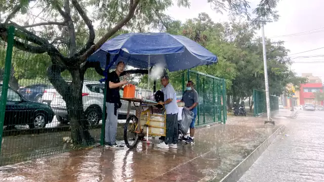 Ayer se registraron algunas precipitaciones en la ciudad de Cancún