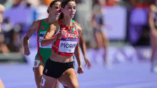 Durante su participación en París 2024