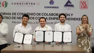 El acuerdo mejorará la inversión en la zona, acorde a Díaz Mena.