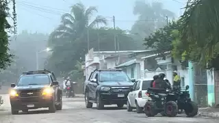 Policías acordonaron el área para las diligencias correspondientes