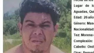 Activa FGE ficha de búsqueda de un hombre que desapareció en un poblado de Quintana Roo