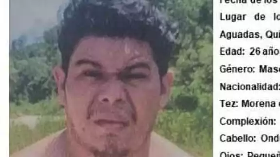 La persona fue identificada como David Azael Acosta Witzil, de 26 años. La persona fue identificada como David Azael Acosta Witzil, de 26 años.
