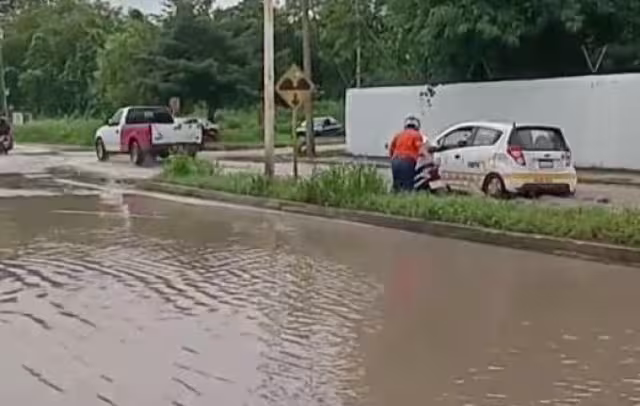 Lluvias siguen en Chetumal