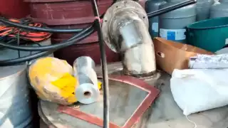 En el lugar se hallaron bidones con sustancias no reconocidas