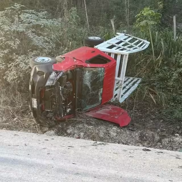 Afortunadamente, no hubo pérdidas humanas, solo daños materiales