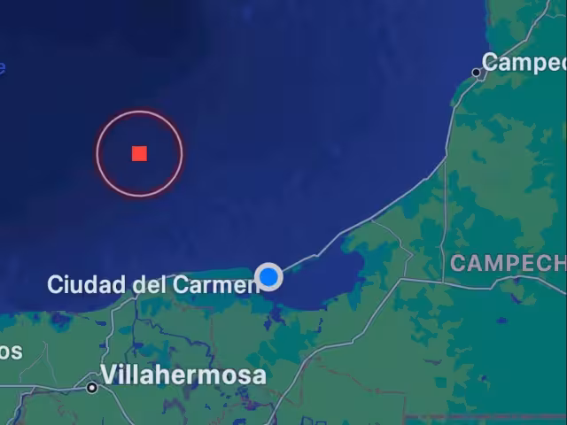 Este lunes se vivió un sismo en el estado de Campeche.