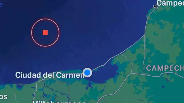 Este lunes se vivió un sismo en el estado de Campeche.