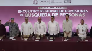 Encuentro regional fortalece búsqueda de personas en Campeche